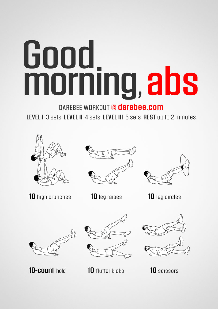 10 Min Morning Abs Workout For Busy College Students To Kick Start